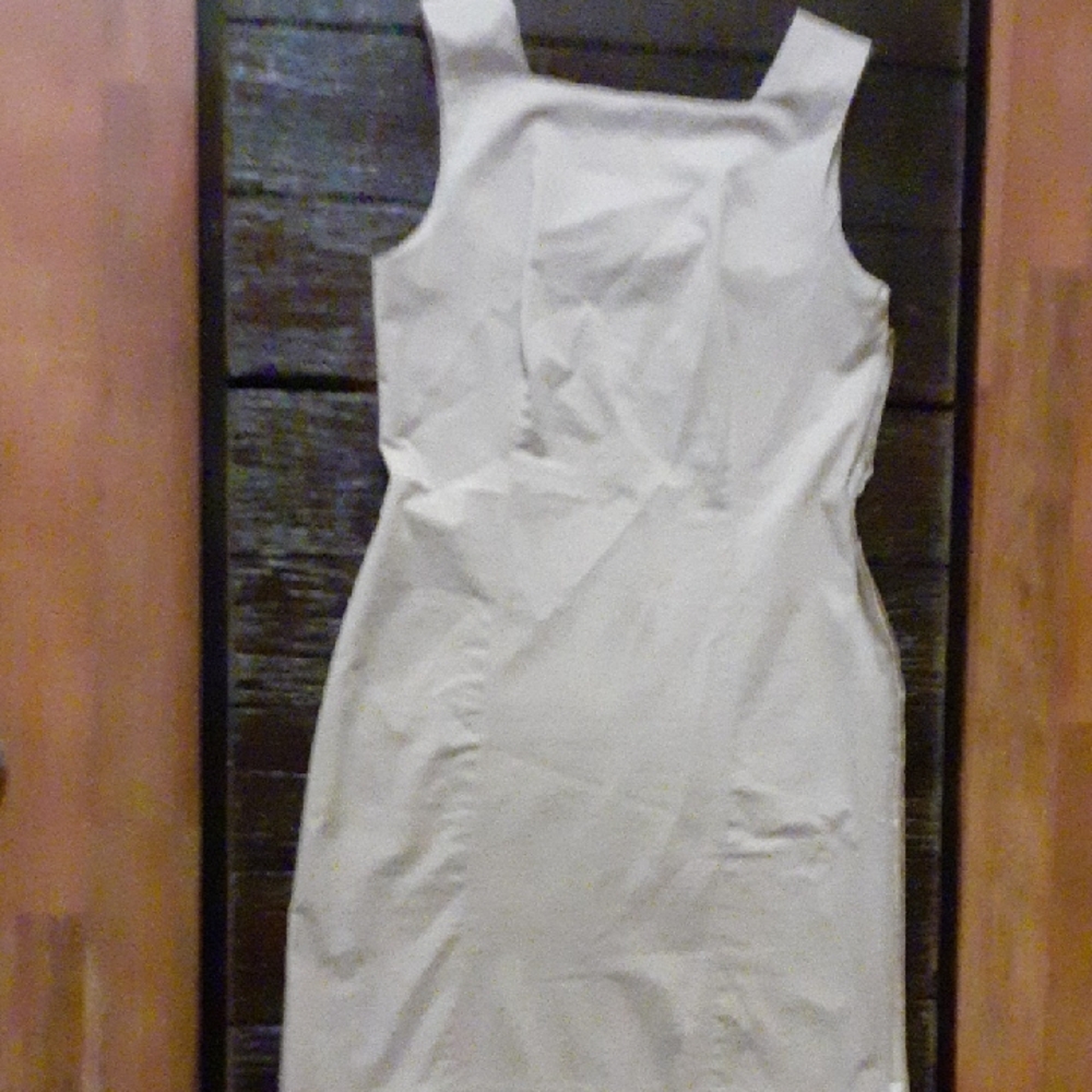 Banana Republic Cream Stretch Fabric